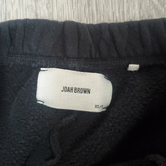 Joah Brown Empire Jogger Black Size Xs/s Gently Used, missing drawstring - Picture 3 of 7